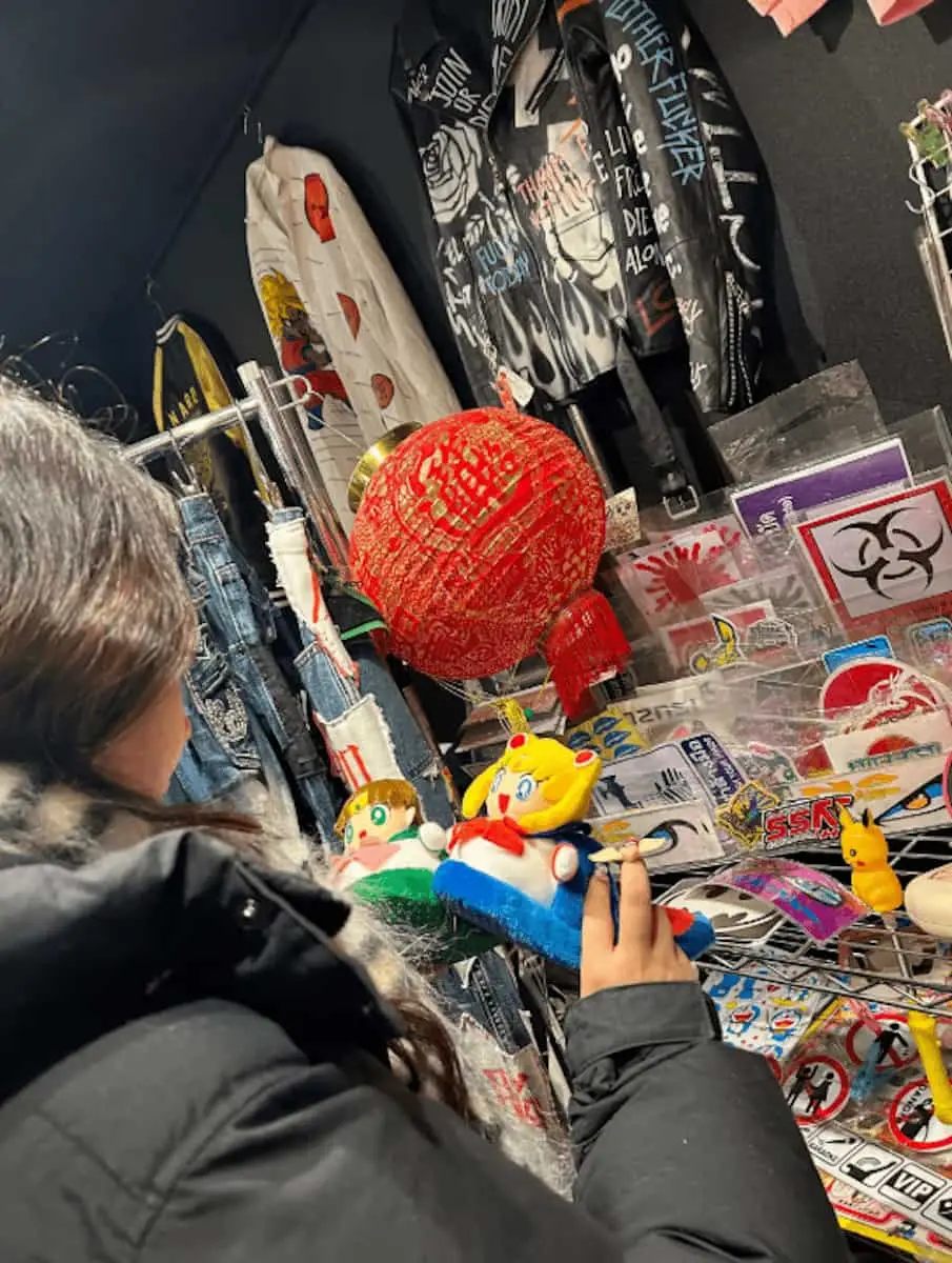 写真 店内 セーラームーンの商品